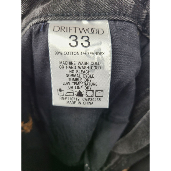 Women's Black and Orange Jeans - Picture 10 of 10